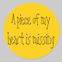 Piece of my heart missing stickers