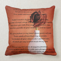 Piece of Paradise Throw Pillow