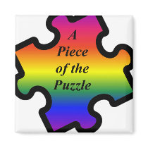 Piece of the Puzzle magnets