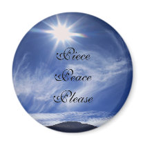 Piece Peace Please magnets by tigerlily117 Piece Peace Please magnets