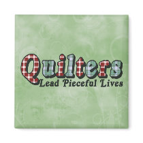 Pieceful Life Fridge Magnet