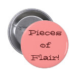 Pieces of Flair! colors/style: pink/brown/modern