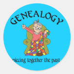 Piecing Together the Past Sticker
