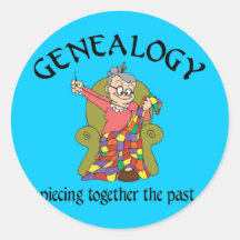 Piecing Together the Past Sticker
