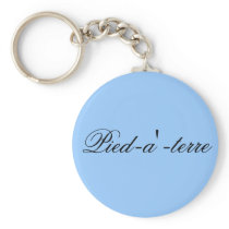 Pied-a'-terre key chain