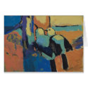 Pied babblers - Art card