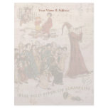 Pied Piper Collage Letterhead Template