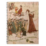 Pied Piper Collage Spiral Note Books