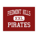 Piedmont Hills - Pirates - High - San Jose postcards