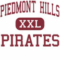 Piedmont Hills - Pirates - High - San Jose t-shirts