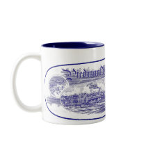 Piedmont Maufacturing Blue Mug