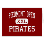 Piedmont Open - Pirates - Middle - Charlotte Greeting Cards