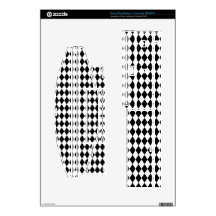 Piel blanca negra de los diamantes PS3 Consola PS3 Skin