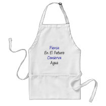 Piensa En El Futuro Conserva Agua Aprons