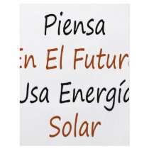 Piensa En El Futuro Usa Energia Solar flyers by Supernova23 Piensa En El Futuro Usa Energia Solar flyers