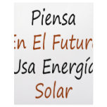 Piensa En El Futuro Usa Energia Solar Custom Letterhead