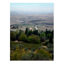 Pienza Landscape postcards