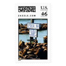 Pier 39 Sea Lions Postage Stamps