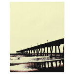 Pier and Waves Flyer Background