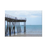 Pier at Hervey Bay, Queensland, Australia Gallery Wrapped Canvas