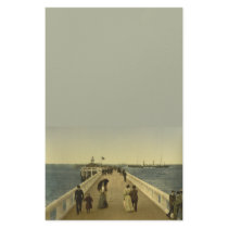 Pier at Ostend, West Flanders, Belgium Personalized Stationery