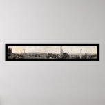 Pier Construction OR Photo 1914 Poster