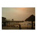 Pier In San Clemente, California posters
