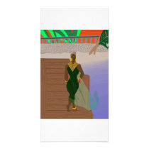 Pier Scenery Custom Photo Card