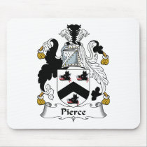 Pierce Family Crest mousepads