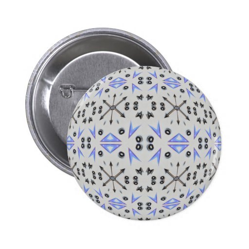Pierced All Over Pinback Button