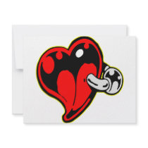 Pierced Heart invitations