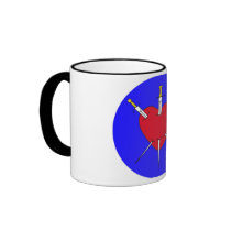 Pierced Heart mugs