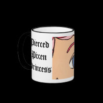 Pierced Pixen Princess mugs