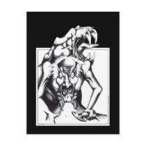 Pierced postcards