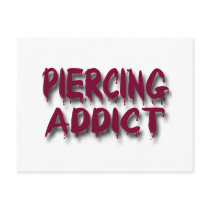 Piercing Adddict Post Card
