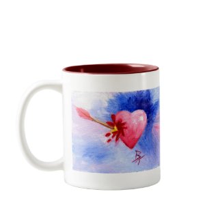 Piercing Heart mug