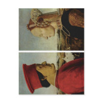 Piero della Francesca Battista Sforza Federico da  Post Cards