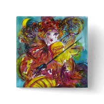 PIERO / Venetian Carnival Night Button