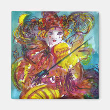 PIERO / Venetian Carnival Night Refrigerator Magnets