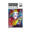 Piero with cat postage by bulgan_lumini Piero with cat postage