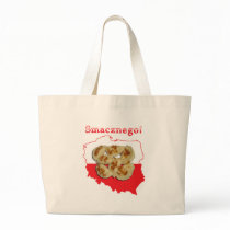 Pierogi Smacznego Polish Map Bag