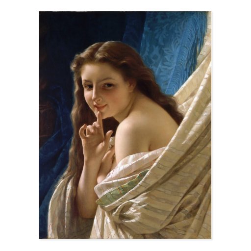Pierre Auguste Cot Young Woman CC0268 Postcard
