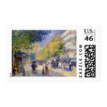 Pierre Auguste Renoir - Boulivards of Paris postage