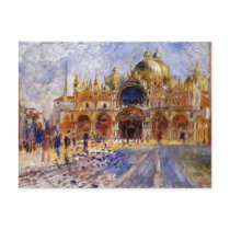 Pierre Auguste Renoir - San Marco Plaza Post Cards