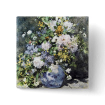 Pierre-Auguste Renoir  Vase of flowers Pins