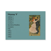 Pierre-Auguste Renoir's Dance at Bougival (1883) Business Card