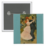 Pierre-Auguste Renoir's Dance at Bougival (1883) Button