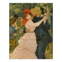 Pierre-Auguste Renoir's Dance at Bougival (1883) Custom Announcements