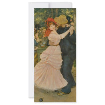 Pierre-Auguste Renoir's Dance at Bougival (1883) rack cards by MasterpieceGallery Pierre-Auguste Renoir's Dance at Bougival (1883) rack cards