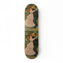 Pierre-Auguste Renoir's Dance at Bougival (1883) Custom Skateboard